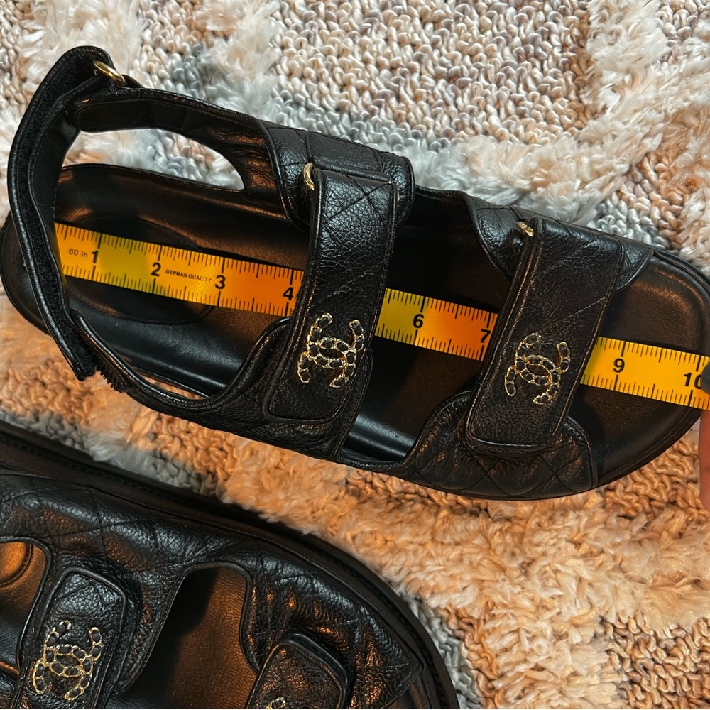 Chanel Dad sandals, EU size 39 - Picture 4 of 7